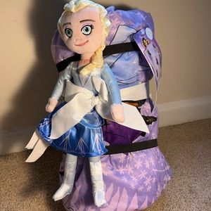 Frozen Slumber Bag with Bonus Character Pillow